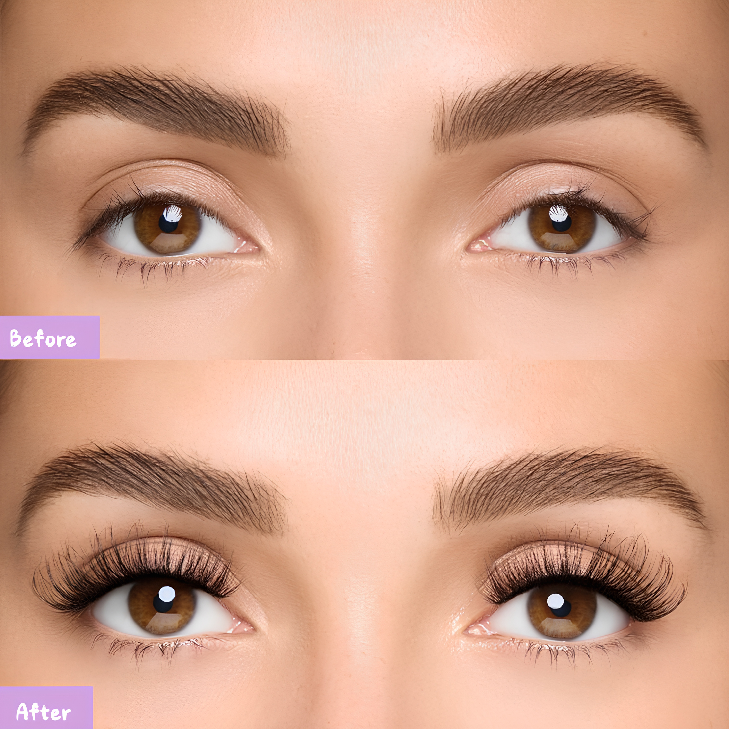 Magnetic lashes with applicator