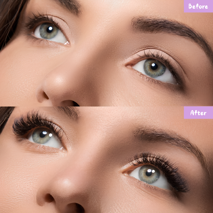 Magnetic lashes with applicator